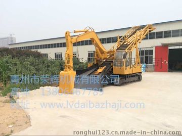 青州荣辉RHL-1200型矿用履带扒渣机--扒渣机用途和特点
